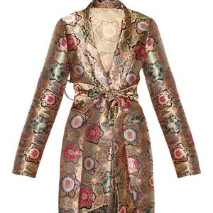 Multi print blazer dress